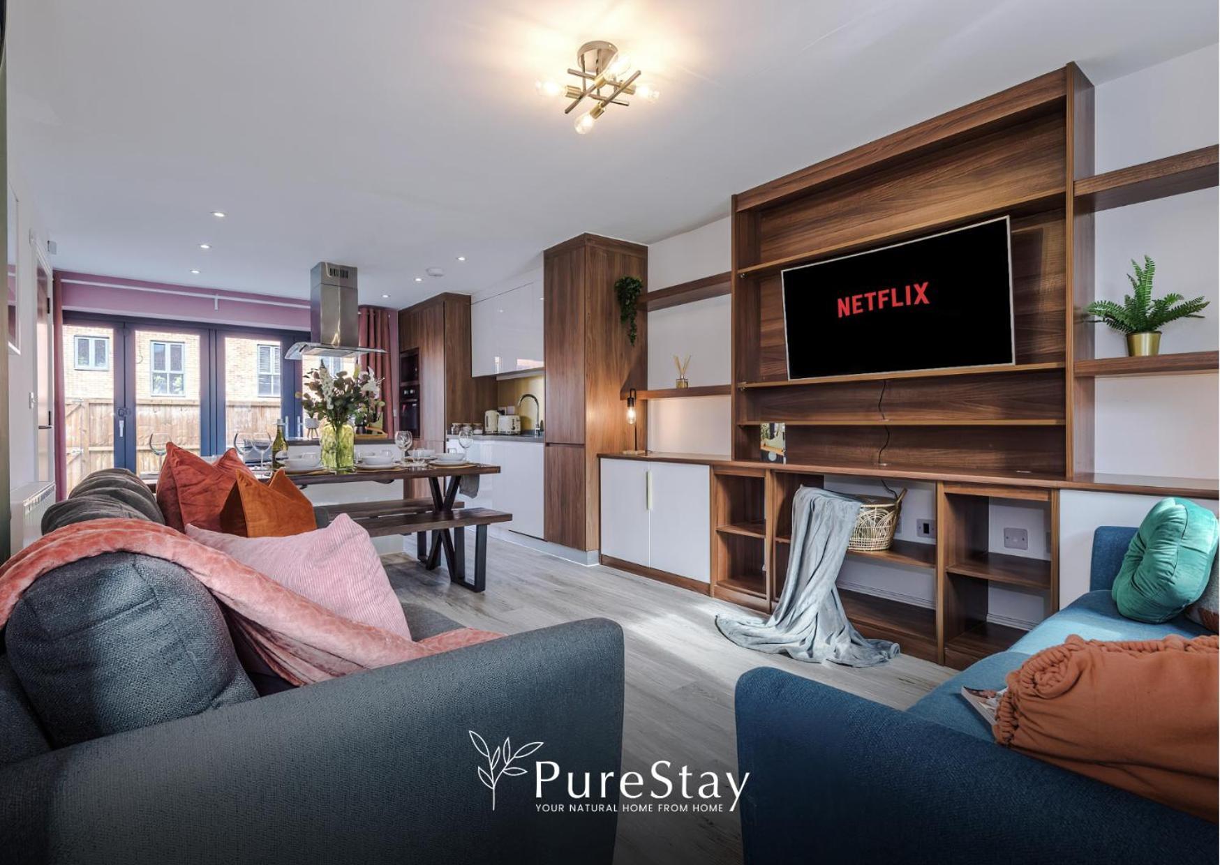 Stunning Five Bedroom Manchester House With Free Parking By Purestay Short Lets & Serviced Accommodation Eksteriør billede
